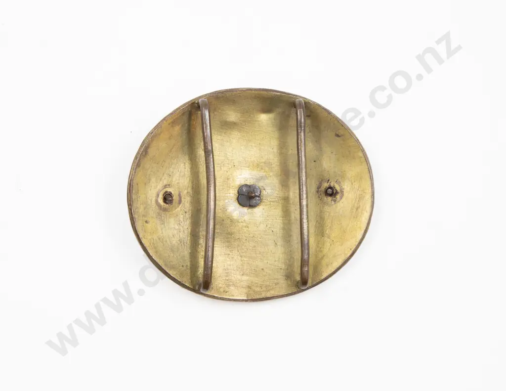 Victorian Anglo-Indian Buckle with filigree panel studded with native cut diamonds Image 1++