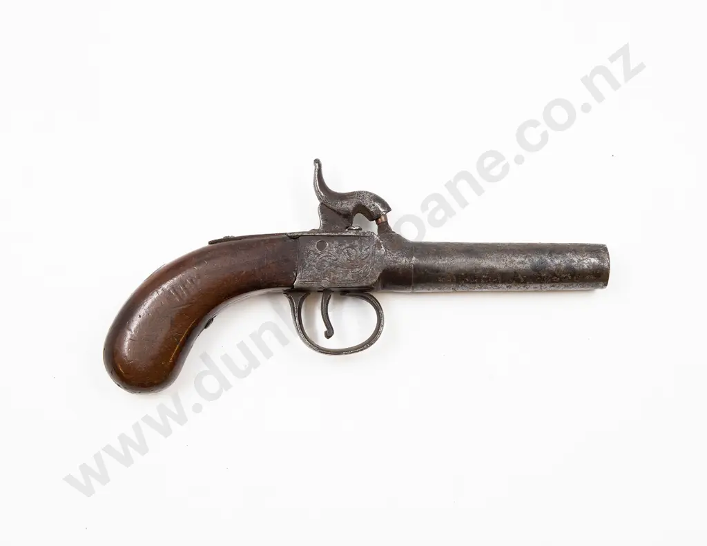 Late 18th/19th (Belgian) Percussion Pocket Pistol Image 1++