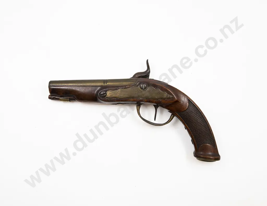 Early C19th Percussion Pocket Pistol Image 1++