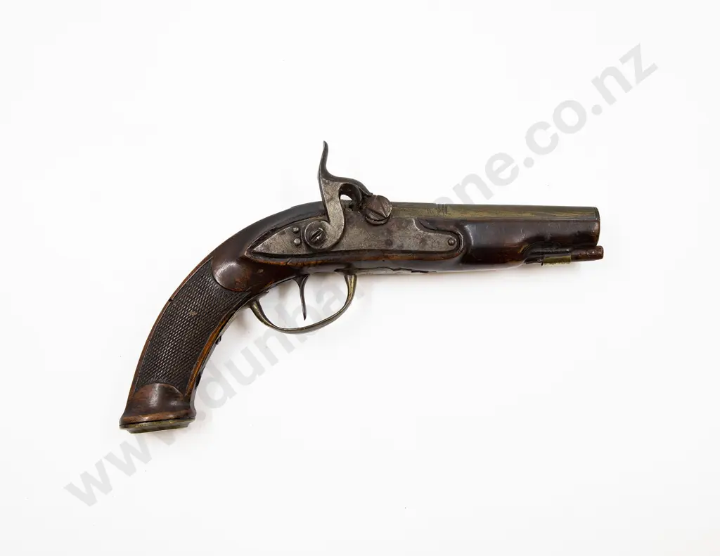 Early C19th Percussion Pocket Pistol Image 1++