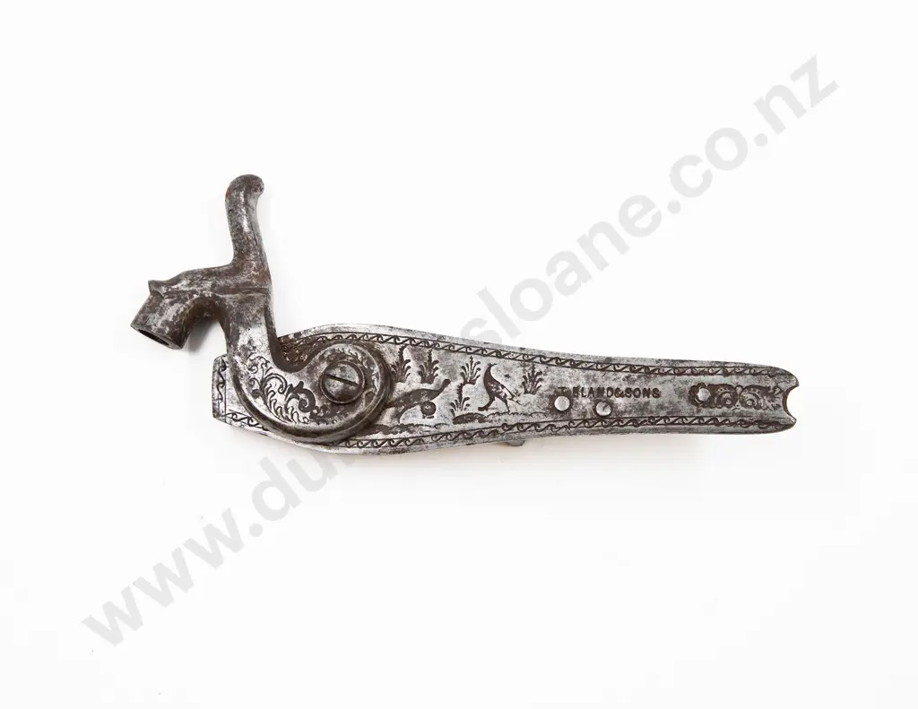 Antique Steel Flintlock Fitting Only Image 1++