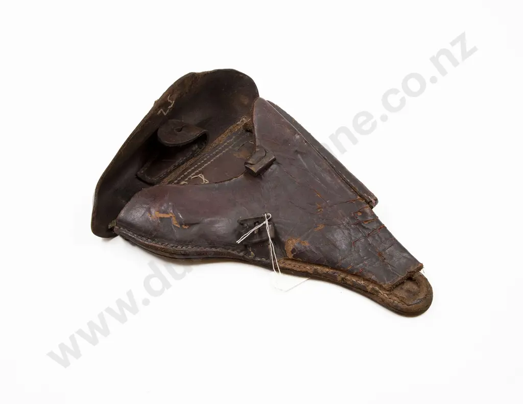 WWI Period Leather Revolver Holster Image 1++