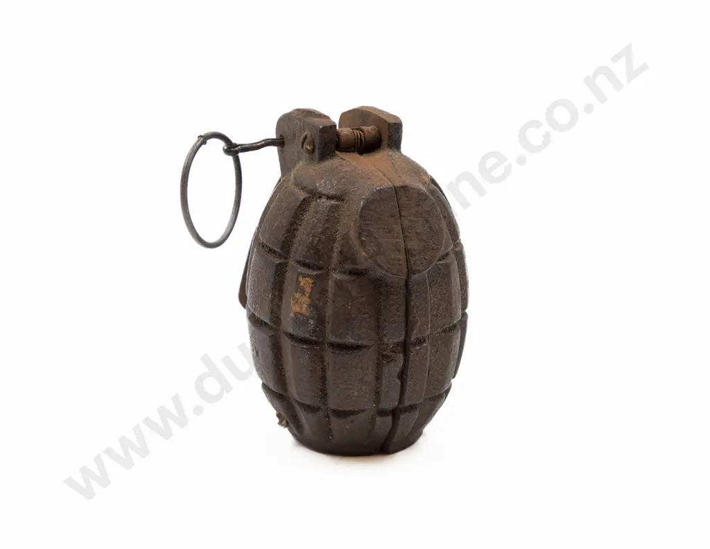 National Savings 'When Full Bomb The Bank' Grenade Money Bank Image 1++