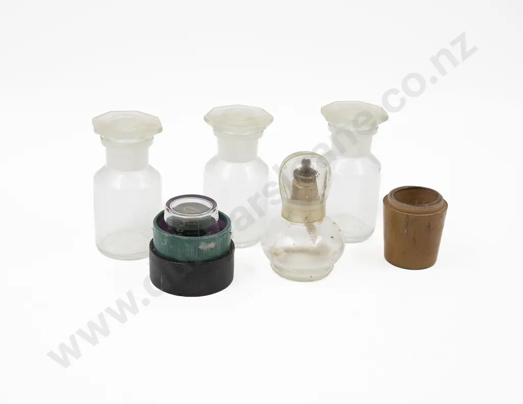 Two Cased Medicine Glasses Image 1++