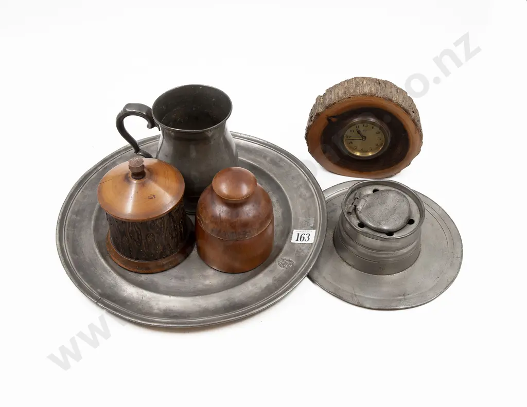 Antique Pewter Plate Image 1++