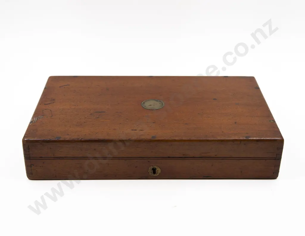 Collection Various Stacking Weights in Mahogany Box Image 1++