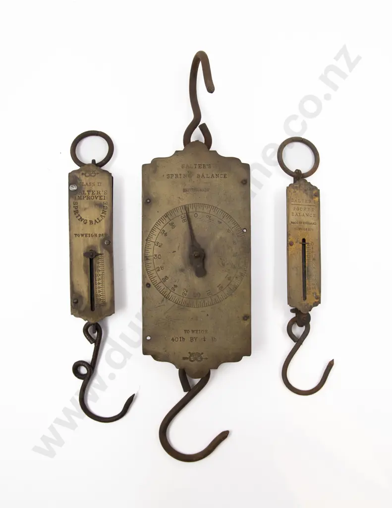 Salters Spring Balance Scales & Two Others Image 1++