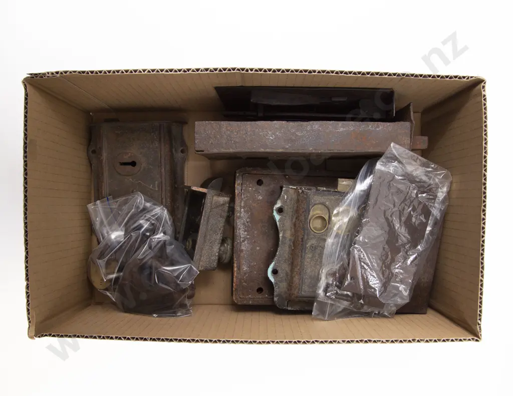 Collection of Vintage Door & Padlock Locks Image 1++