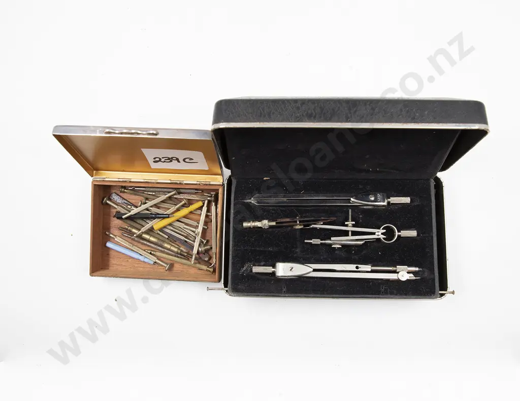 Collection Drawing Instrument and Watch Makers Screwdrivers Image 1++