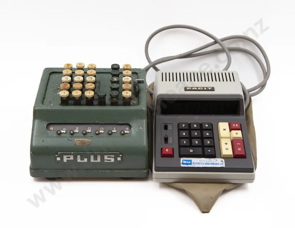 Plus Adding Machine & Electric Adding Machine Image 1++