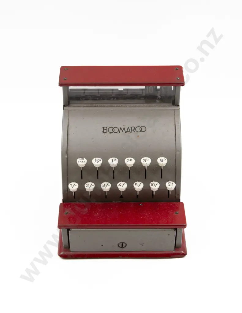 Boomaroo Tinplate Toy Cash Register Image 1++