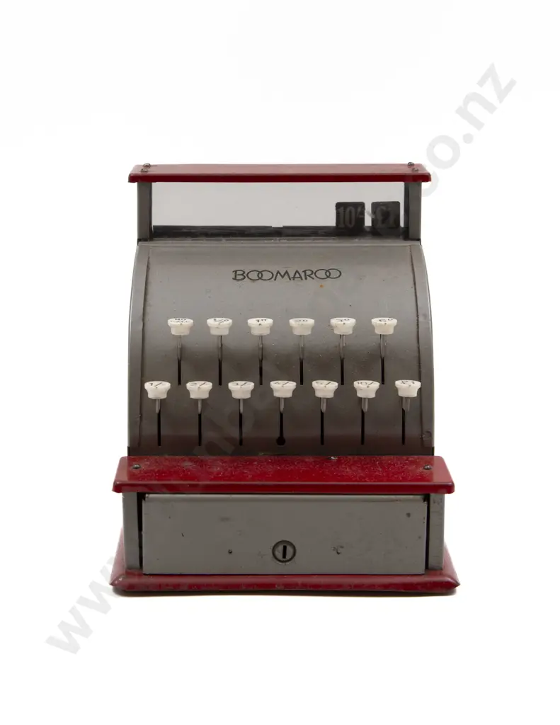 Boomaroo Tinplate Toy Cash Register Image 1++