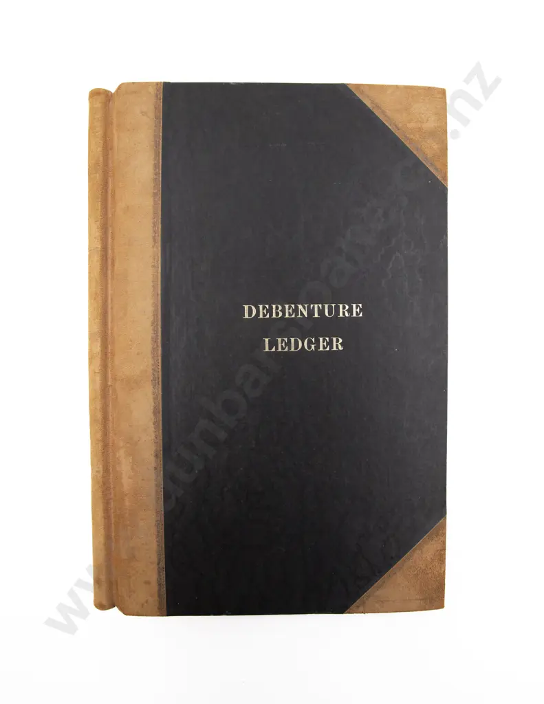 Unused Debenture Ledger Image 1++