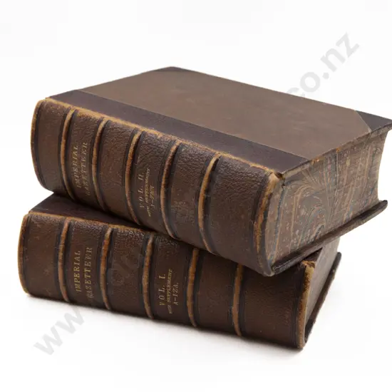 Two Volumes Imperial Gazetteer C1871