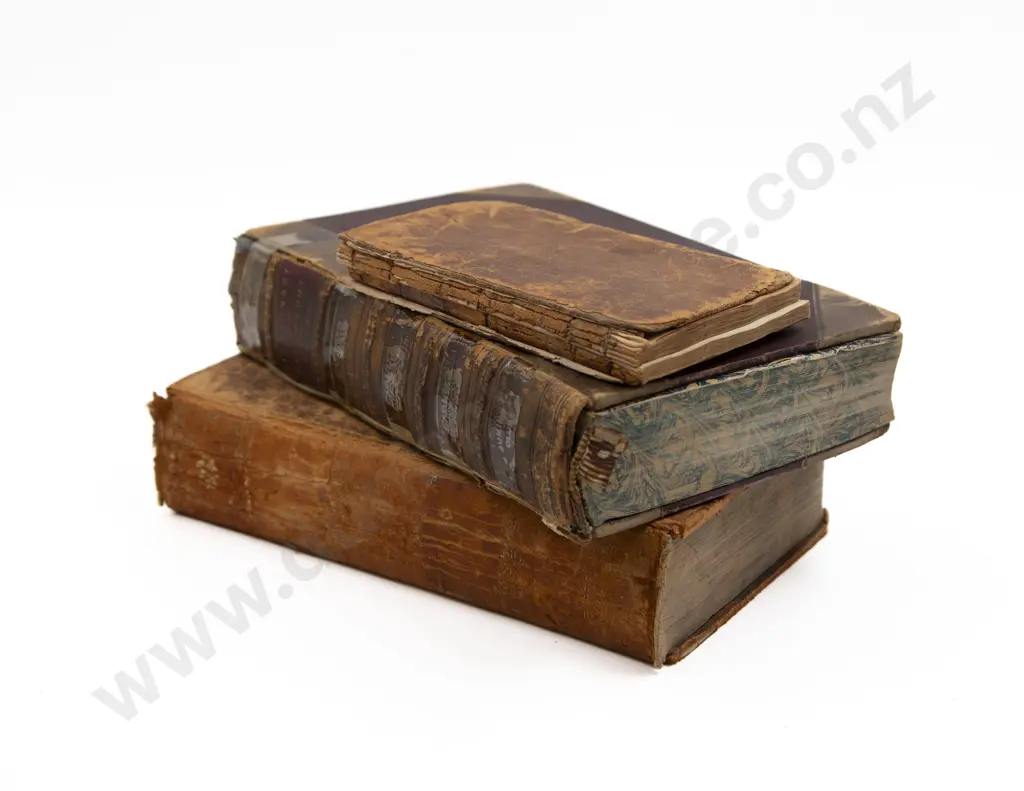 Three Antique Volumes Image 1++