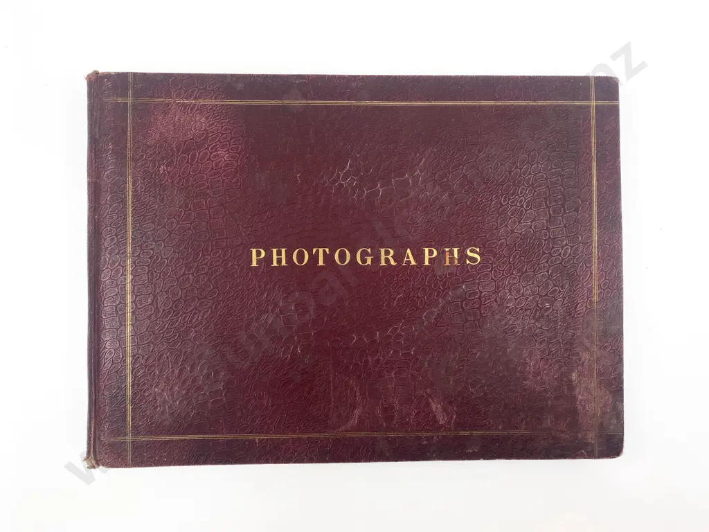 Victorian Scenic World and New Zealand Photograph Album Image 1++