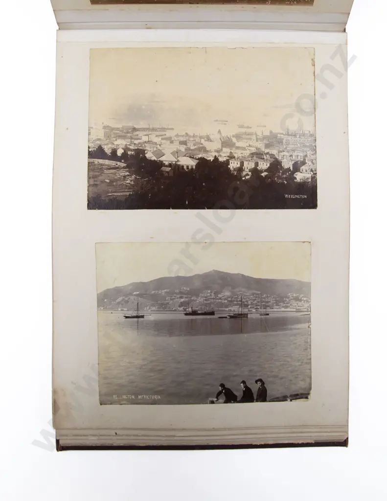 Victorian Scenic World and New Zealand Photograph Album Image 1++
