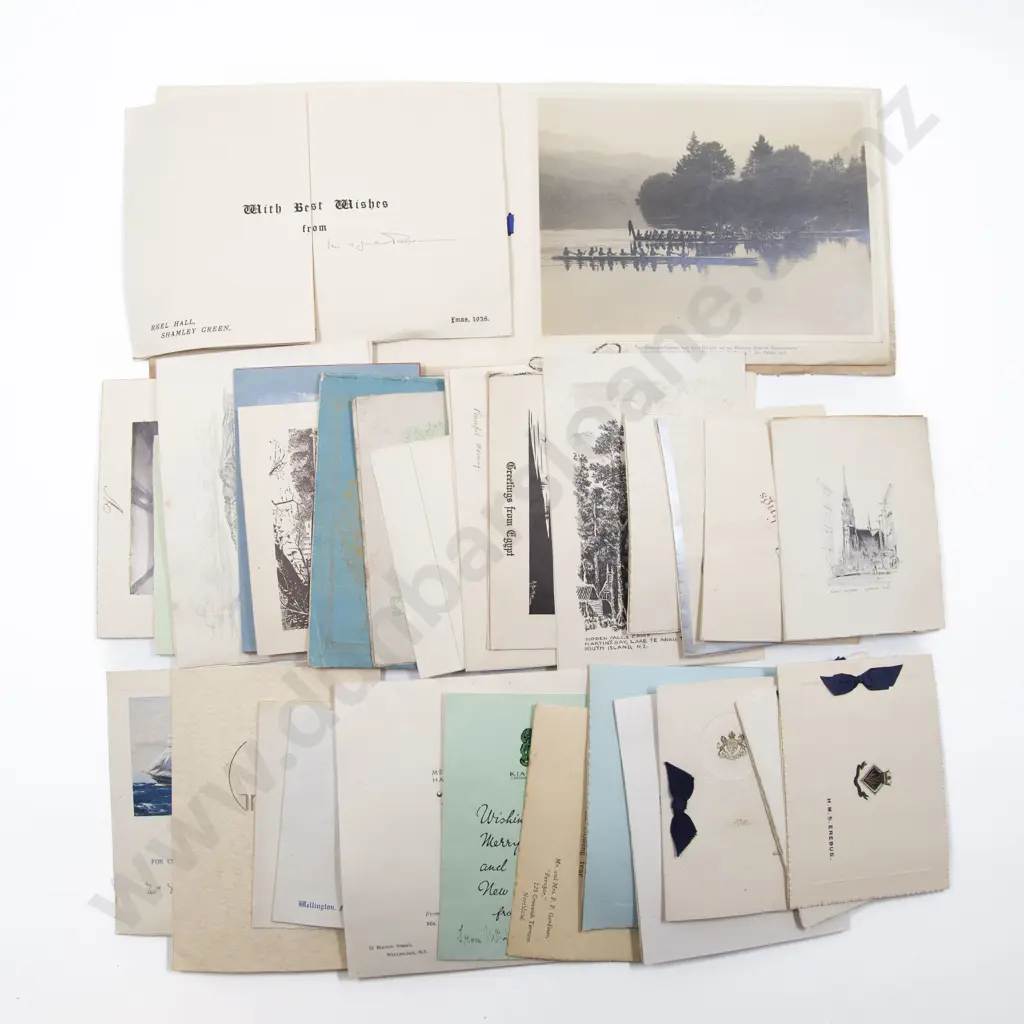 Collection NZ C1938 Personalised Christmas Greeting Cards Image 1++