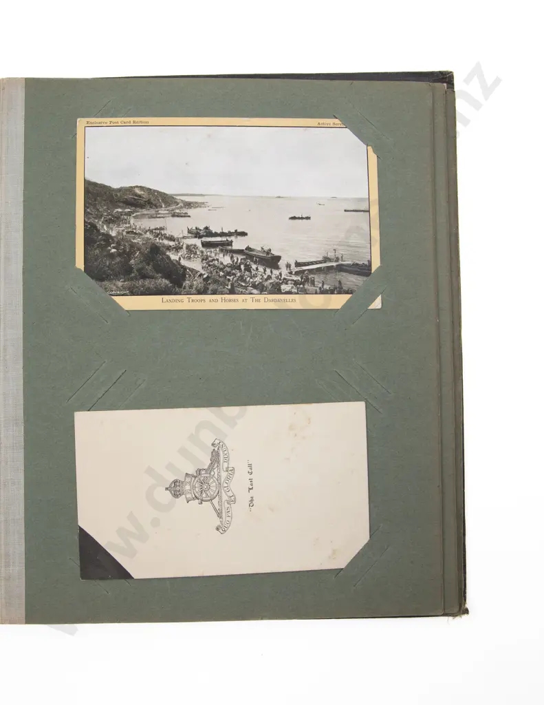 Late C19th/20th Postcard Album mainly Military Image 1++