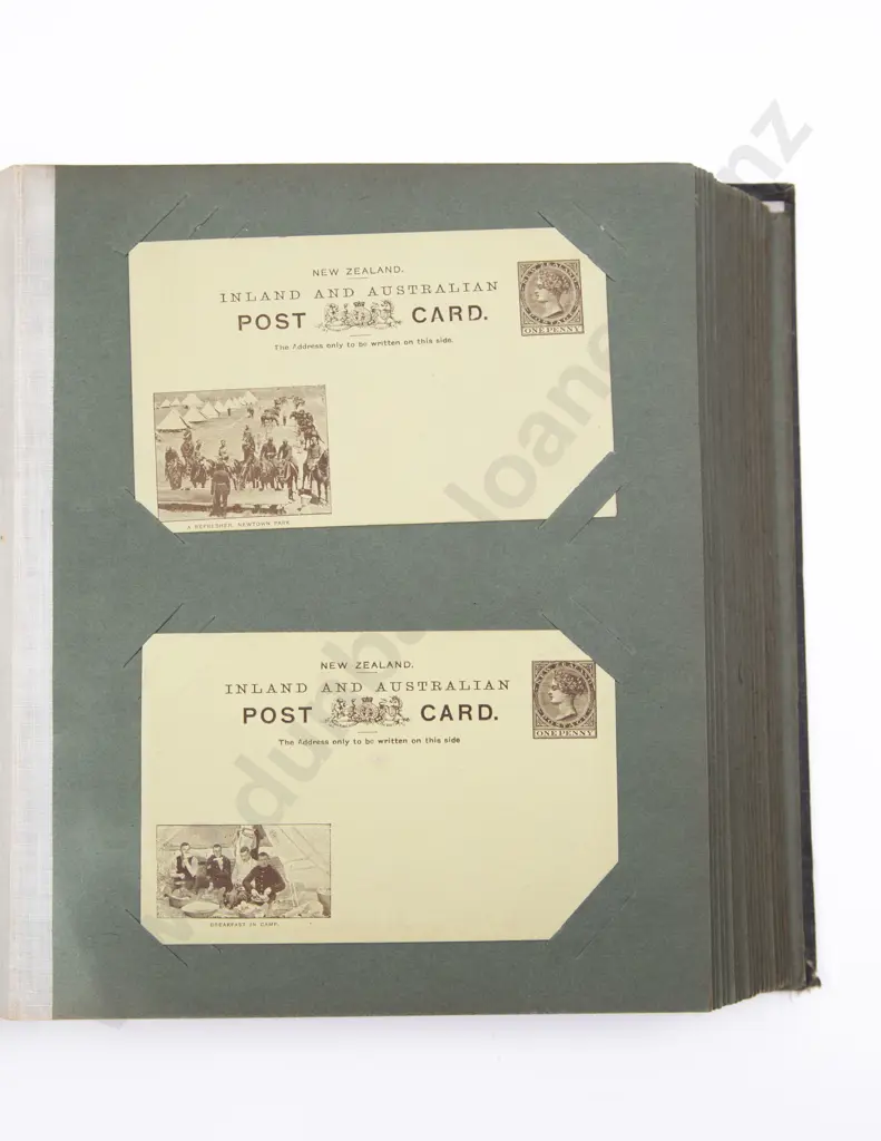 Late C19th/20th Postcard Album mainly Military Image 1++