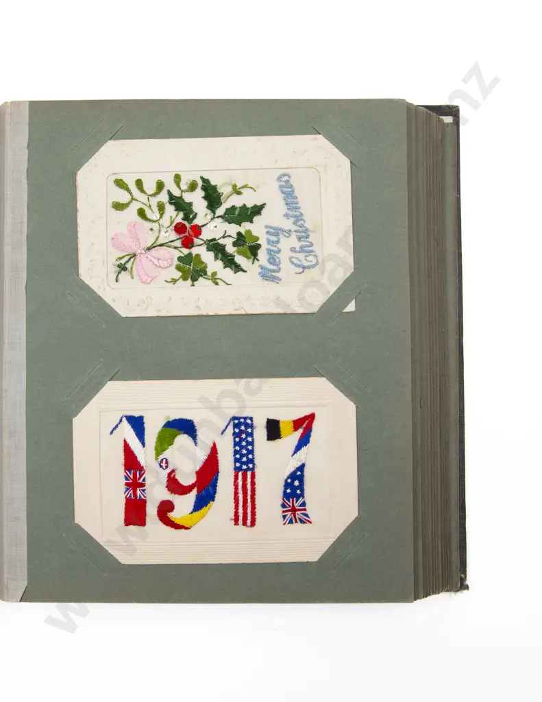 Late C19th/20th Postcard Album mainly Military Image 1++