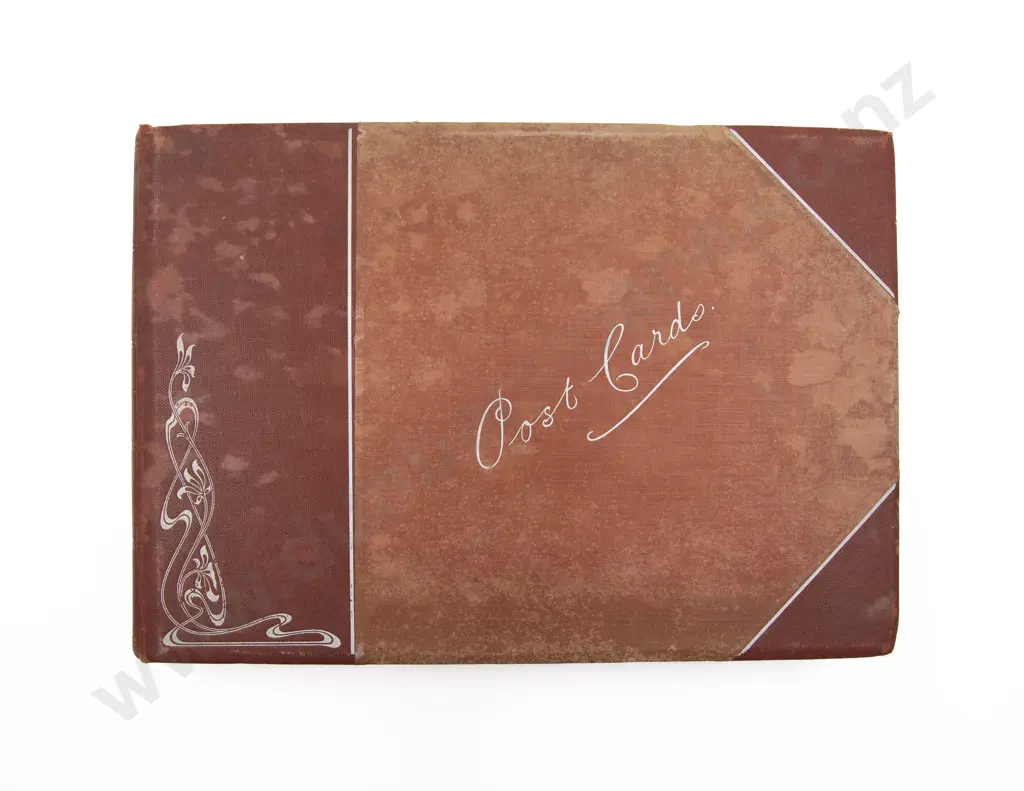 Late C19th/20th Postcard Album mainly New Zealand and World with Military Image 1++