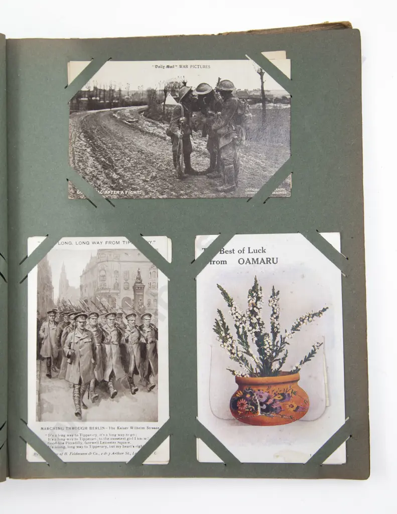 Late C19th/20th Postcard Album Image 1++