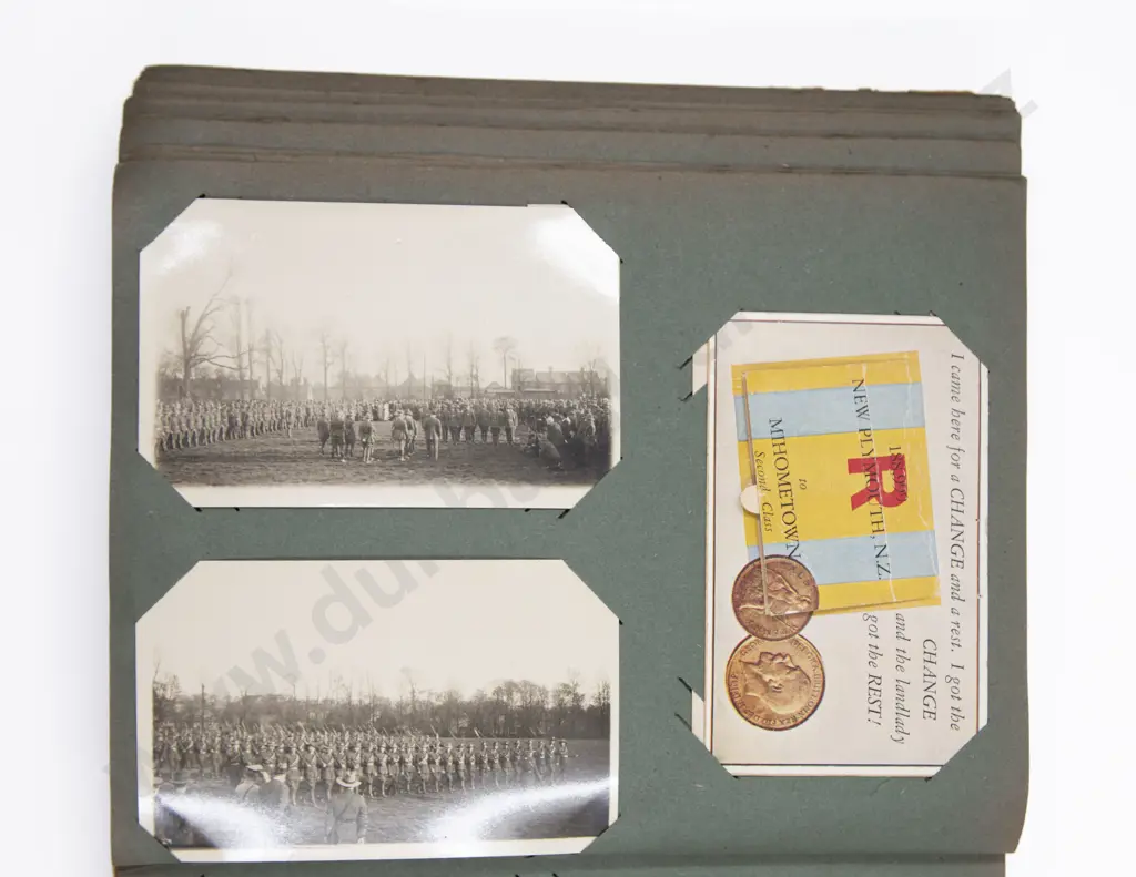 Late C19th/20th Postcard Album Image 1++