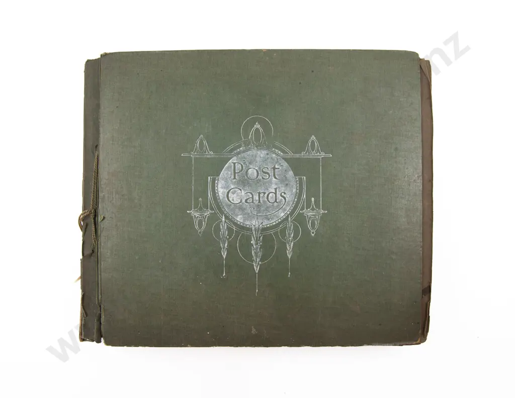 Late C19th/20th Postcard Album Image 1++