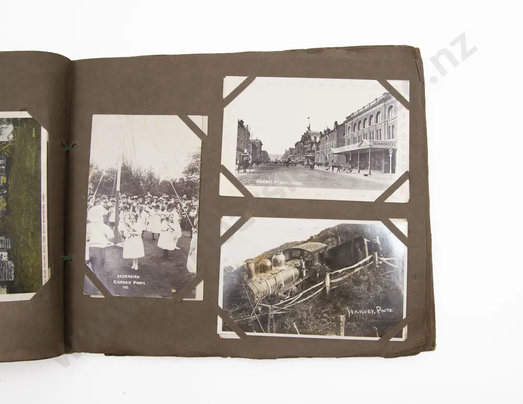 Late C19th/20th Postcard Album Image 1++
