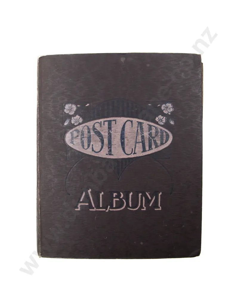 Late C19th/20th Postcard Album Image 1++