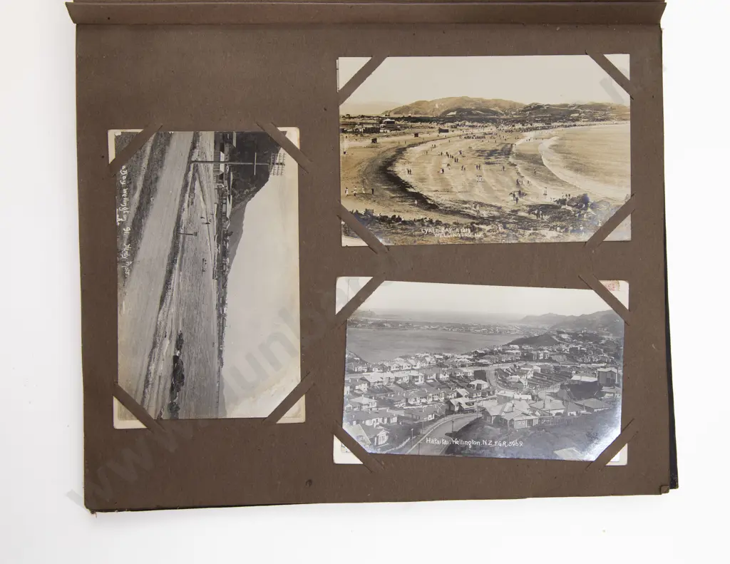 Late C19th/20th Postcard Album Image 1++