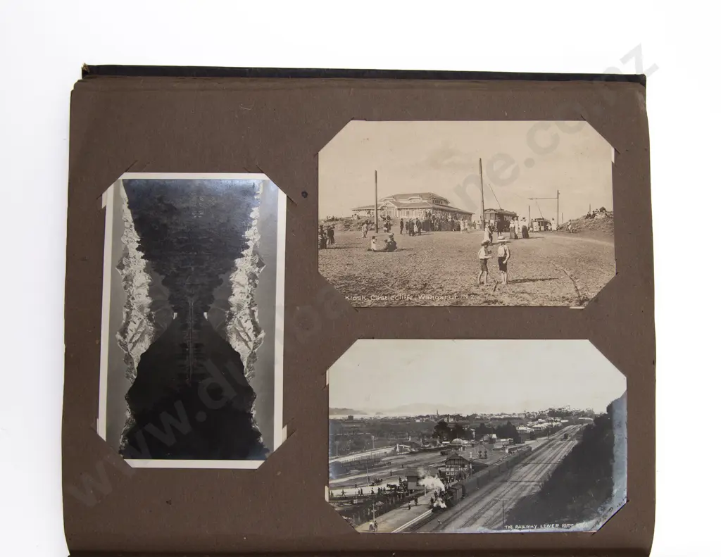 Late C19th/20th Postcard Album Image 1++