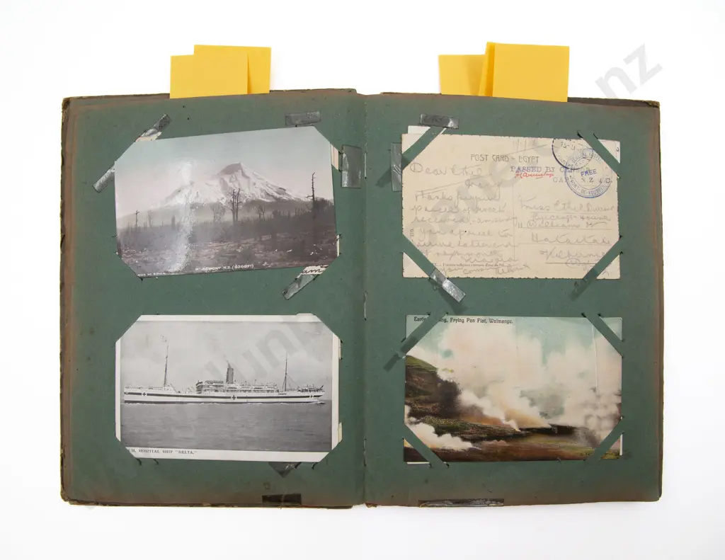 Late C19th/20th Small Postcard Album Image 1++