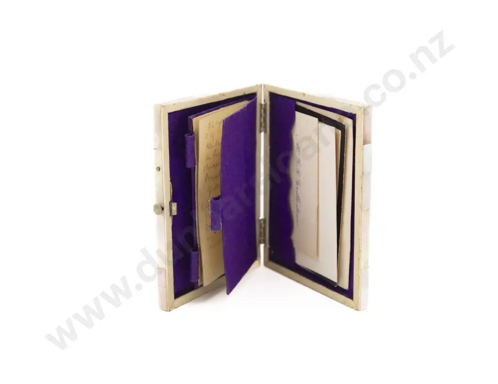 Victorian MOP Calling Card Case Image 1++