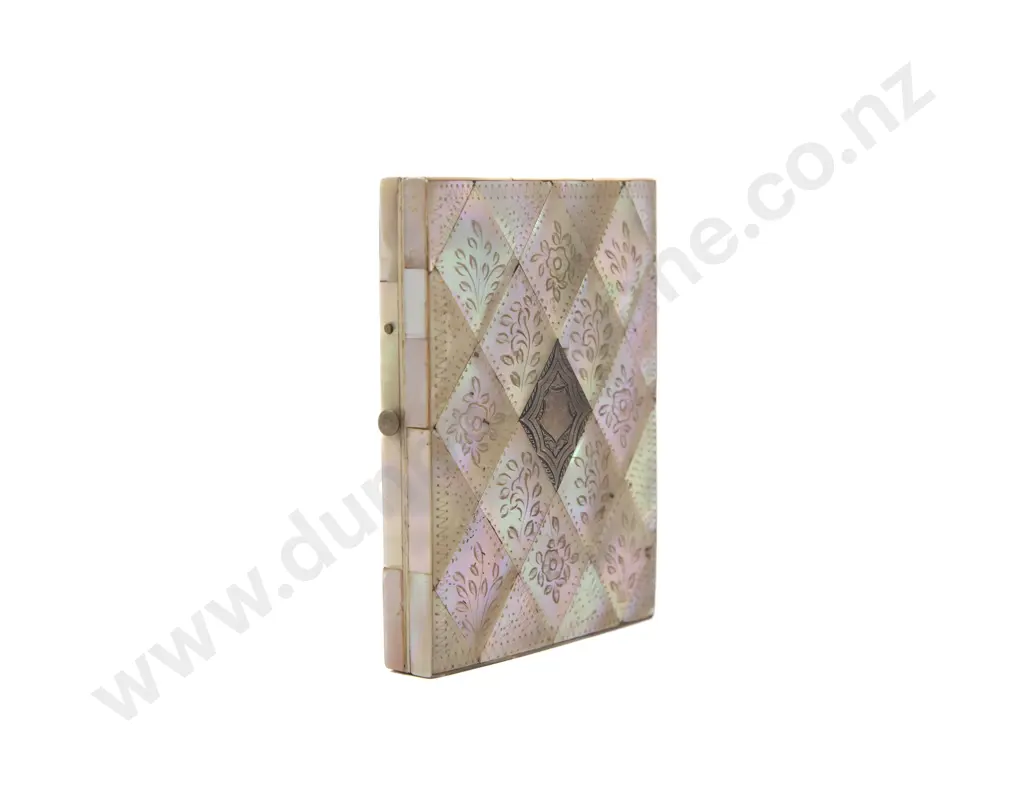 Victorian MOP Calling Card Case Image 1++