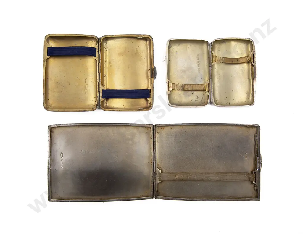 Three S/S Cigarette Cases Image 1++