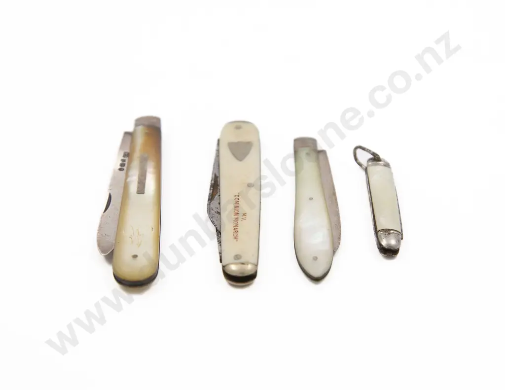 S/S & MOP Pocket Knife Sheffield 1869 and Three Others Image 1++