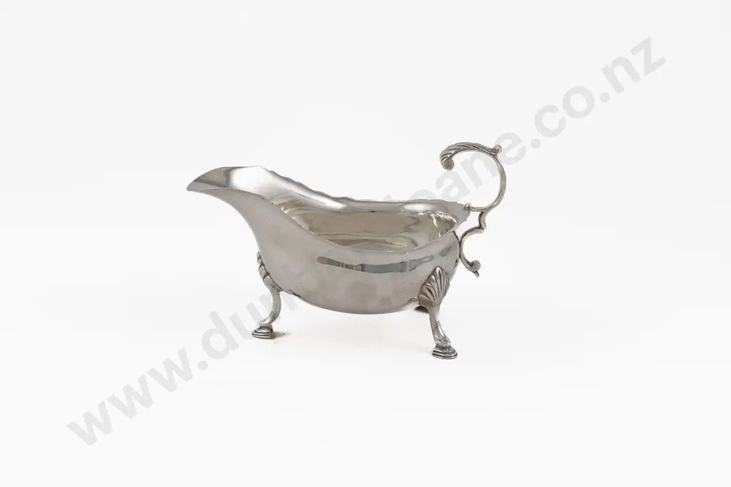 Edw VII S/S Gravy Boat Image 1++