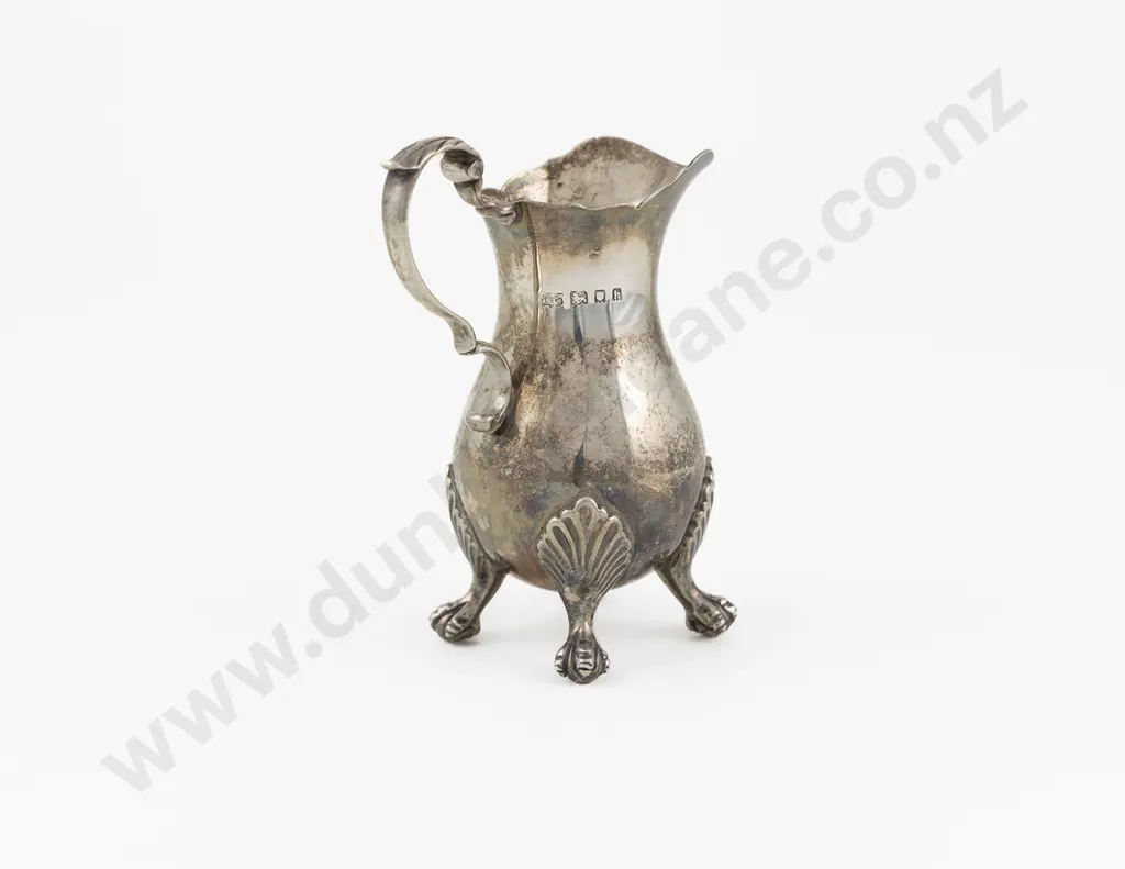 Edw VII S/S Cream Jug Image 1++