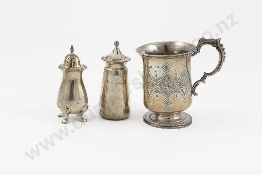 Geo V S/S Christening Mug Image 1++
