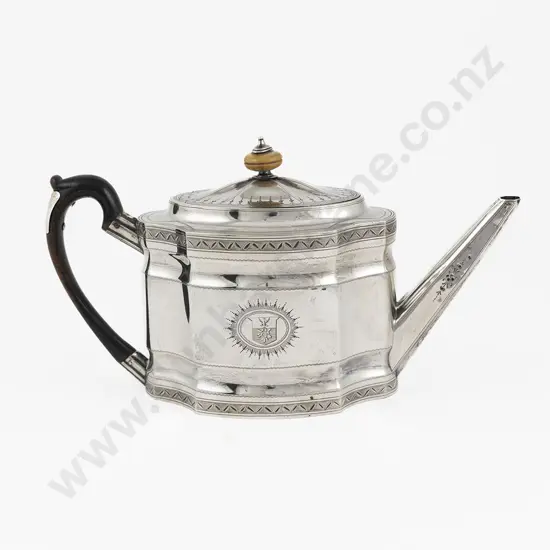 Geo III S/S Teapot
