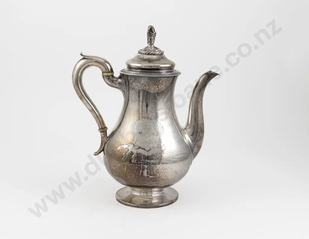 Wm IV S/S Coffee Pot Image 1++
