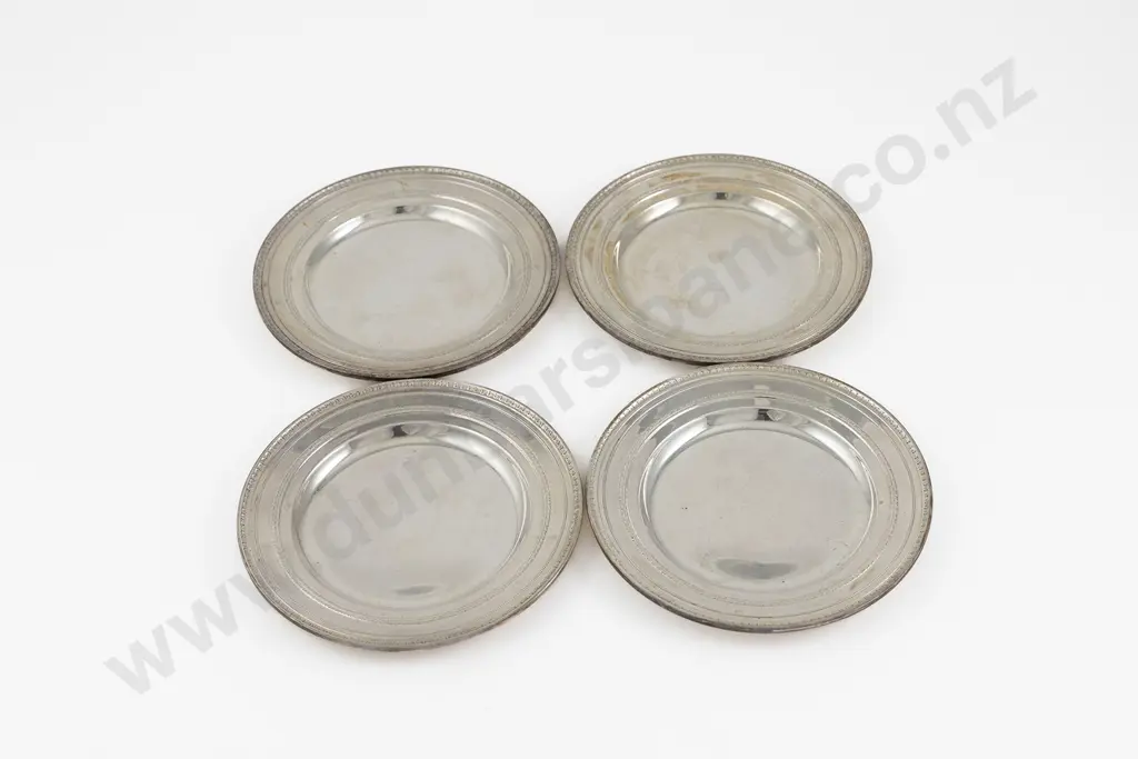 Set Of 4 Small S/S Plates Image 1++