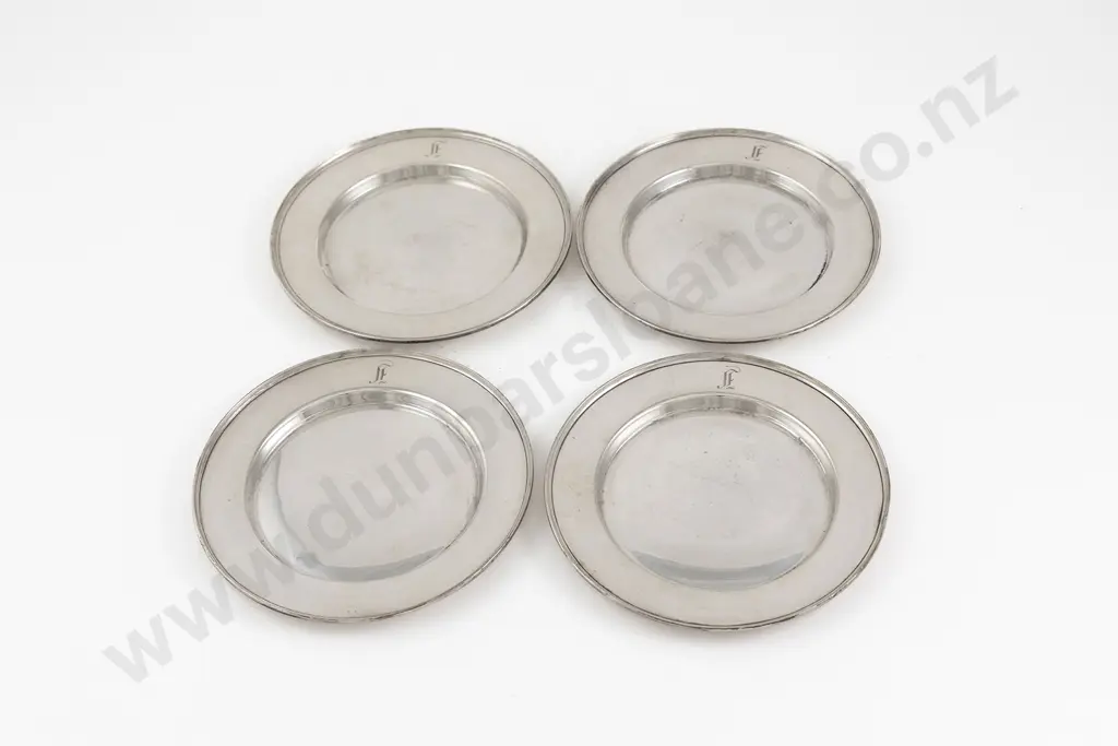 Set Of 4 Small S/S Plates Image 1++