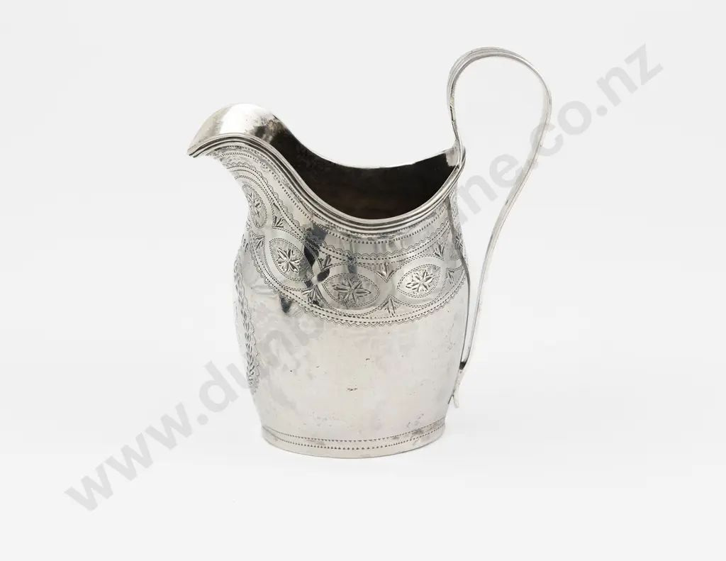 Geo III S/S Cream Jug By The Barnard Family Image 1++