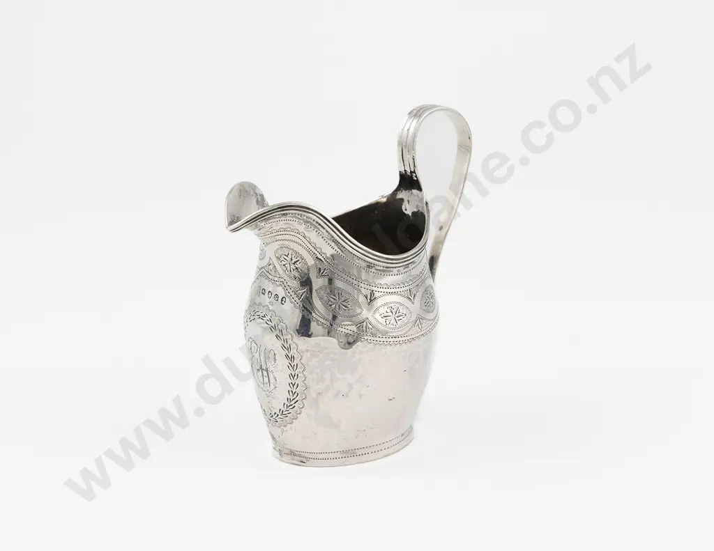 Geo III S/S Cream Jug By The Barnard Family Image 1++