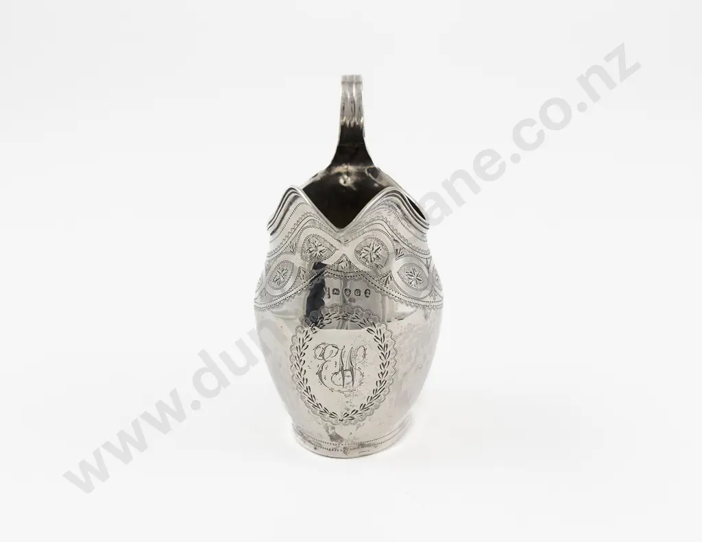 Geo III S/S Cream Jug By The Barnard Family Image 1++