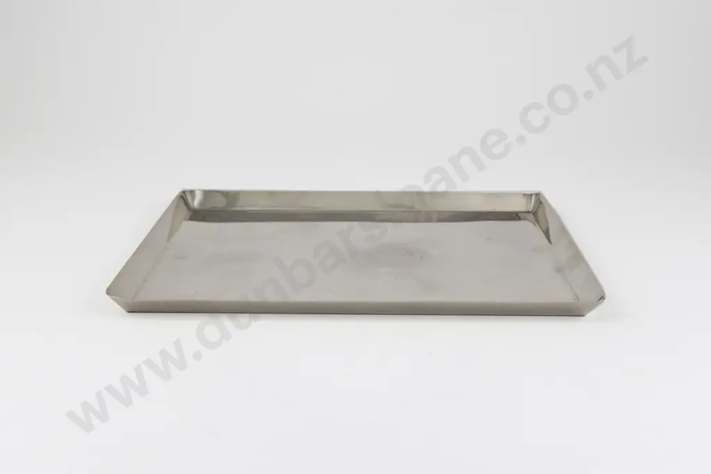 Edw VII S/S Rectangular Tray Image 1++