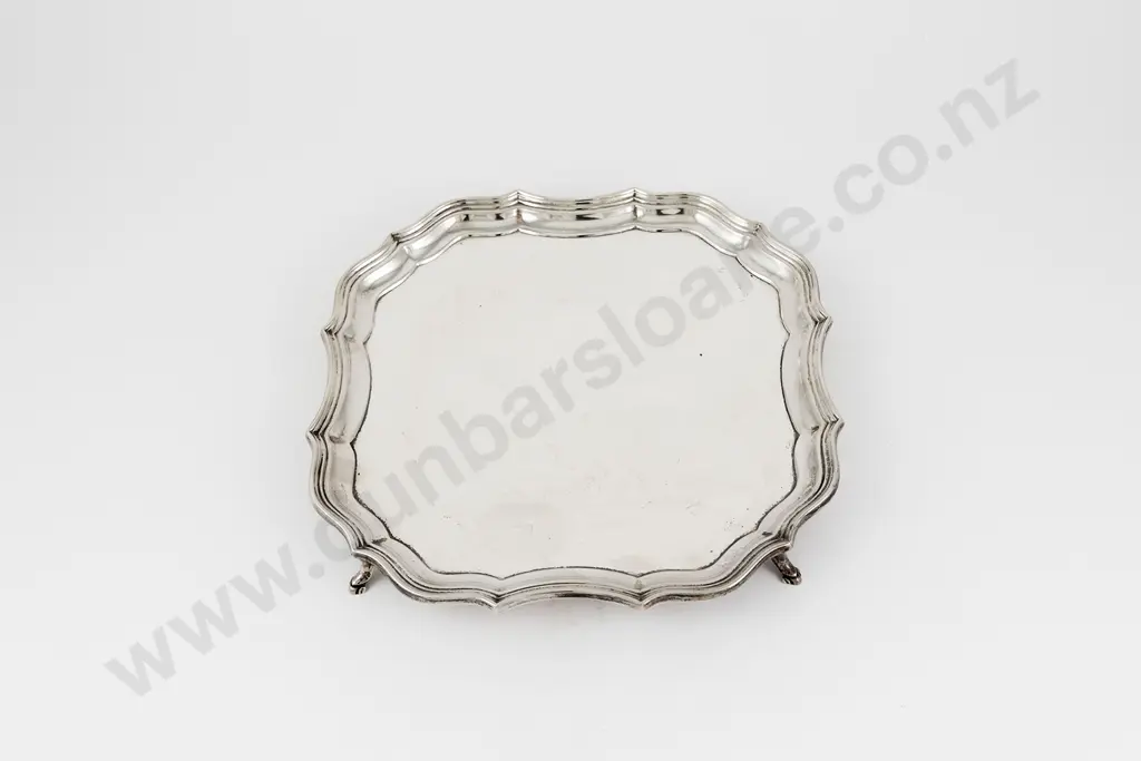 An Edw VIII S/S Salver Image 1++